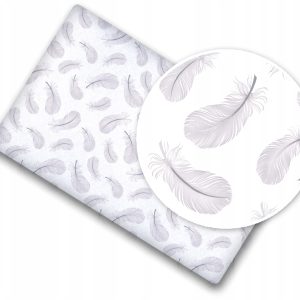 Prześcieradło materiałowe do kołyski 90x40 cm z gumką Babymam