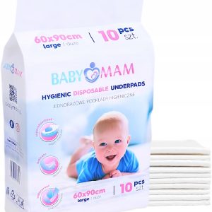 Babymam podkład jednorazowy 60x90 przewijak 10szt