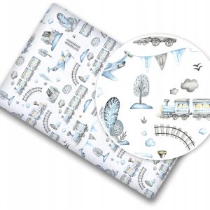 Prześcieradło bawełna materiałowe 160x80 Babymam