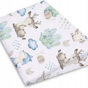 Babymam poszewka na poduszkę klin do łóżeczka 59x37 bawełna
