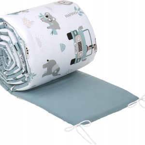 Babymam dwustronny ochraniacz 180x30 do łóżeczka