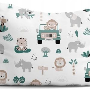 Poszewka na poduszkę 40x60 cm bawełna 100% jasiek zamek Babymam