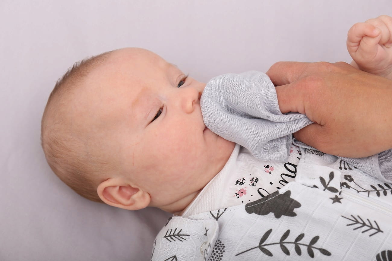 Babymam pieluszka muślinowa 30x30 bawełna 100% - obrazek 6