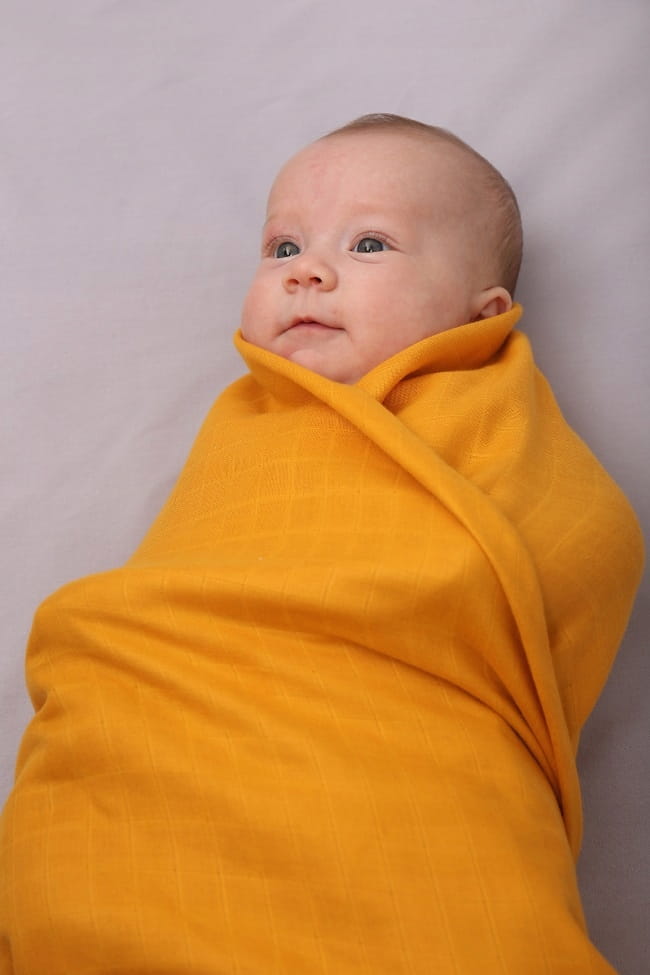 Babymam pielucha muślinowa kocyk otulacz 120x120cm - obrazek 3