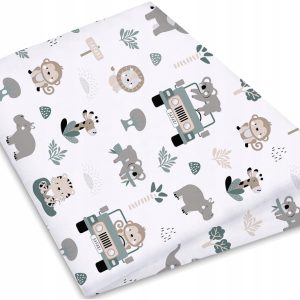 Babymam poszewka na poduszkę klin do łóżeczka 59x37 bawełna