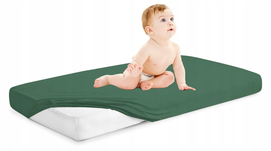 Prześcieradło 120x60 do łóżeczka bawełna materiałowe Babymam - obrazek 5