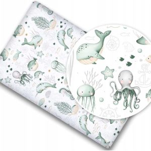Prześcieradło bawełna materiałowe 160x80 Babymam