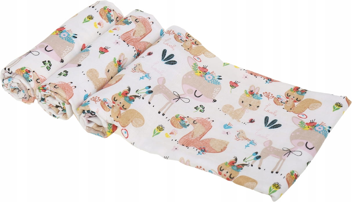 Babymam pieluchy pieluszki muślinowe premium 3 szt. - obrazek 3