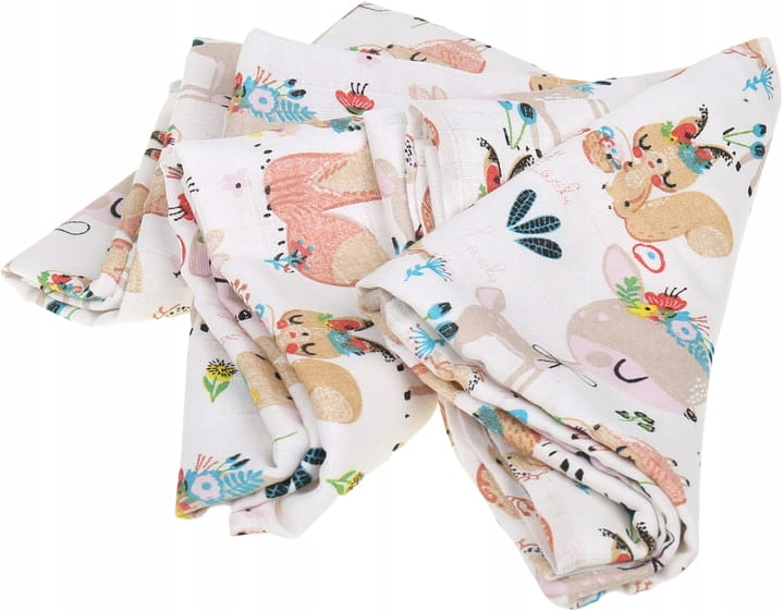 Babymam pieluchy pieluszki muślinowe premium 3 szt. - obrazek 8