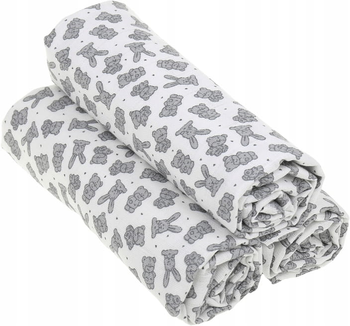 Babymam pieluchy pieluszki muślinowe premium 3 szt. - obrazek 2