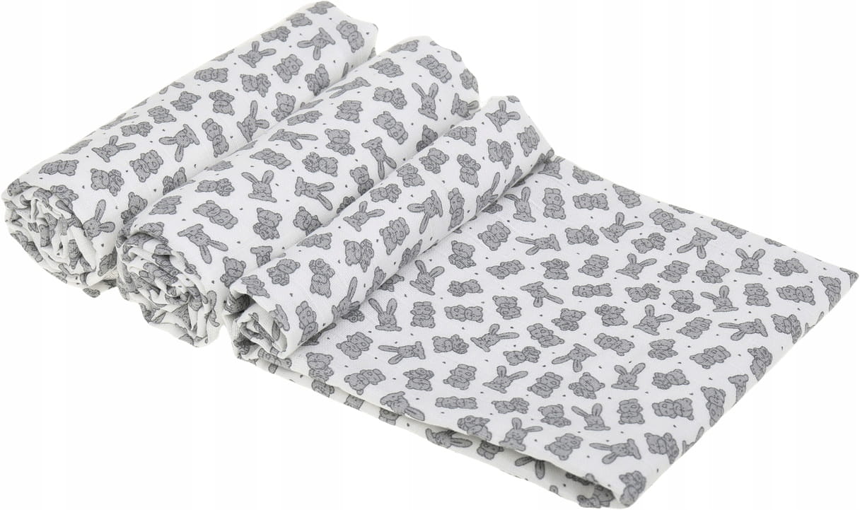 Babymam pieluchy pieluszki muślinowe premium 3 szt. - obrazek 3
