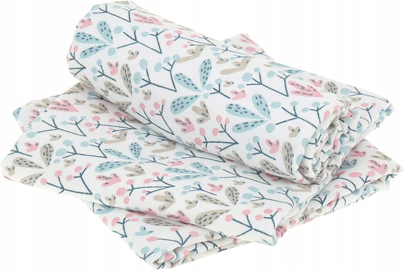 Babymam pieluchy pieluszki muślinowe premium 3 szt. - obrazek 4