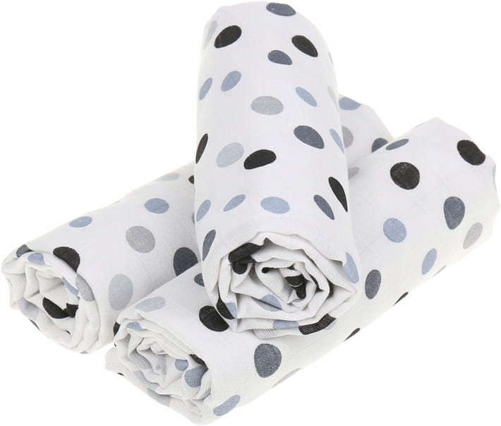Babymam pieluchy pieluszki muślinowe premium 3 szt. - obrazek 3