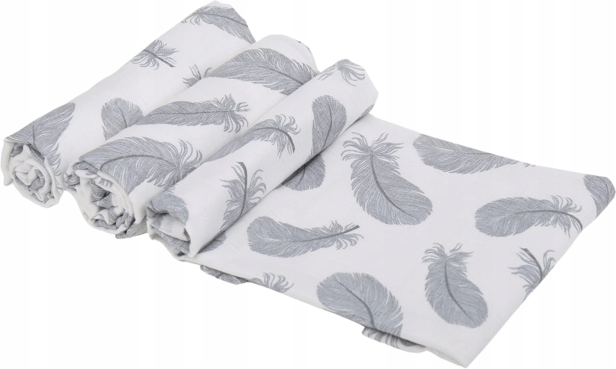 Babymam pieluchy pieluszki muślinowe premium 3 szt. - obrazek 4