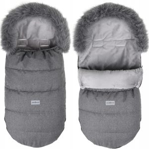 Babymam śpiworek do wózka sanek na zimę maxi 114cm