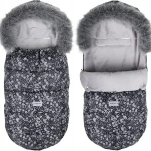Babymam śpiworek do wózka sanek na zimę maxi 114cm