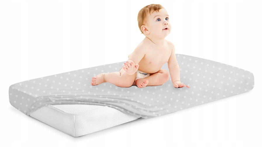 Prześcieradło 120x60 do łóżeczka bawełna materiałowe Babymam - obrazek 5