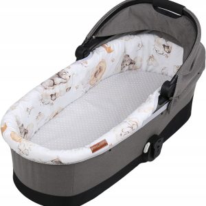 Babymam wkładka do gondoli wózka + prześcieradło