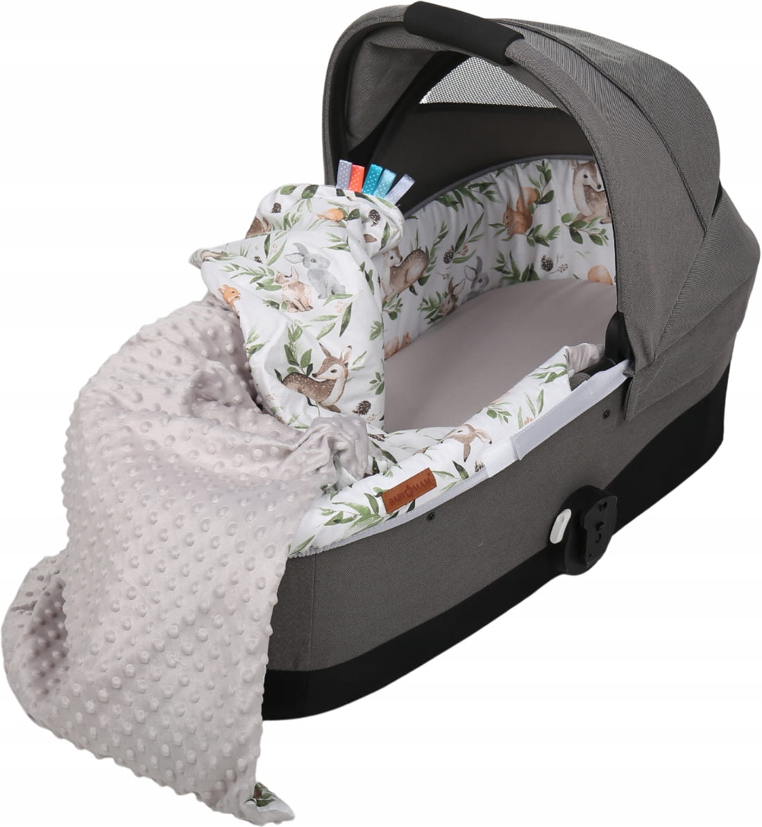 Babymam usztywniana dwustronna wkładka do gondoli - obrazek 9