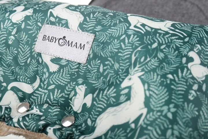 Babymam mufka do wózka rękawica ocieplana na sanki - obrazek 2