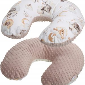 Babymam rogal minky poduszka do karmienia xxl
