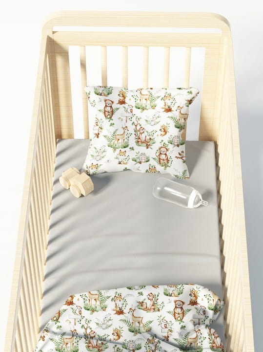 Babymam przerścieradło z gumką 160x80 Jersey do łóżeczka - obrazek 3