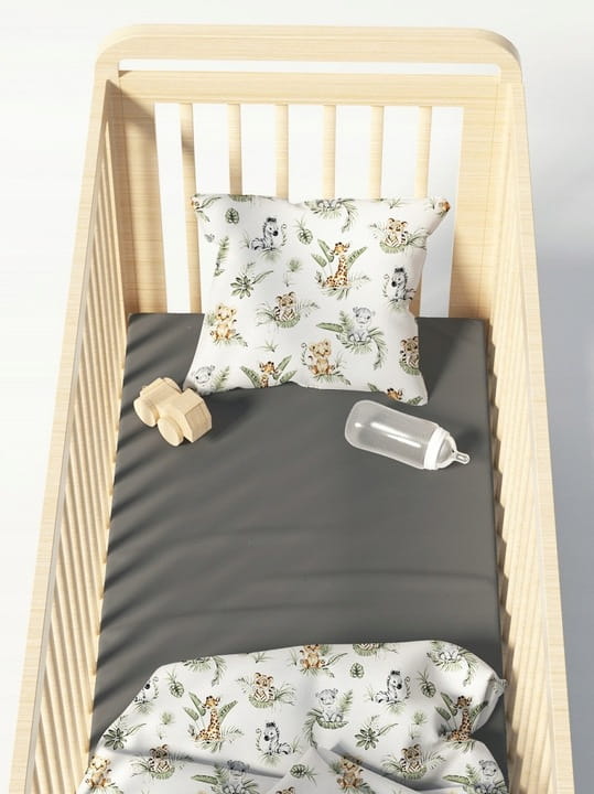 Babymam przerścieradło z gumką 160x80 Jersey do łóżeczka - obrazek 2