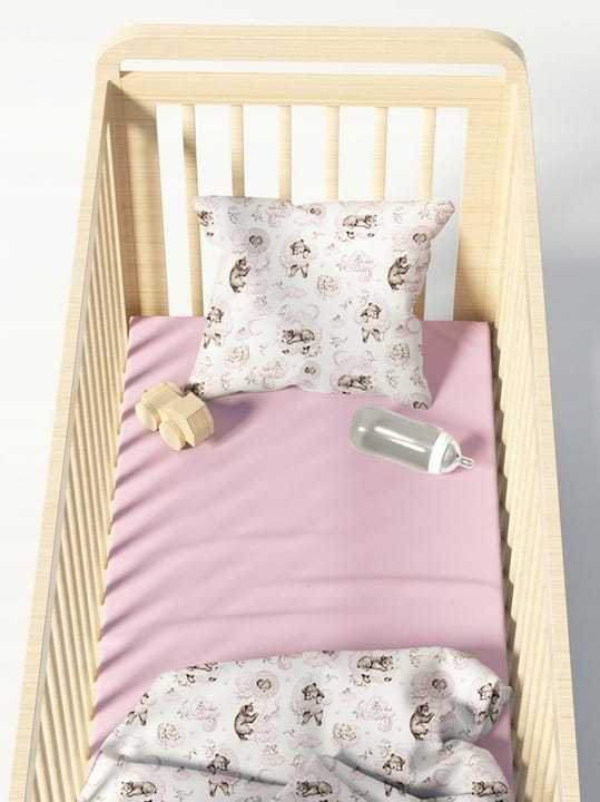 Babymam przerścieradło z gumką 160x80 Jersey do łóżeczka - obrazek 2