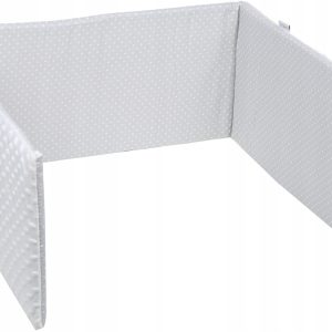 Ochraniacz do łóżeczka minky 120x60 na szczebelki 180x30cm Babymam