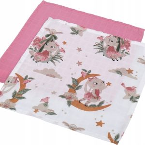 Babymam pieluszka muślinowa 30x30 bawełna 2szt.