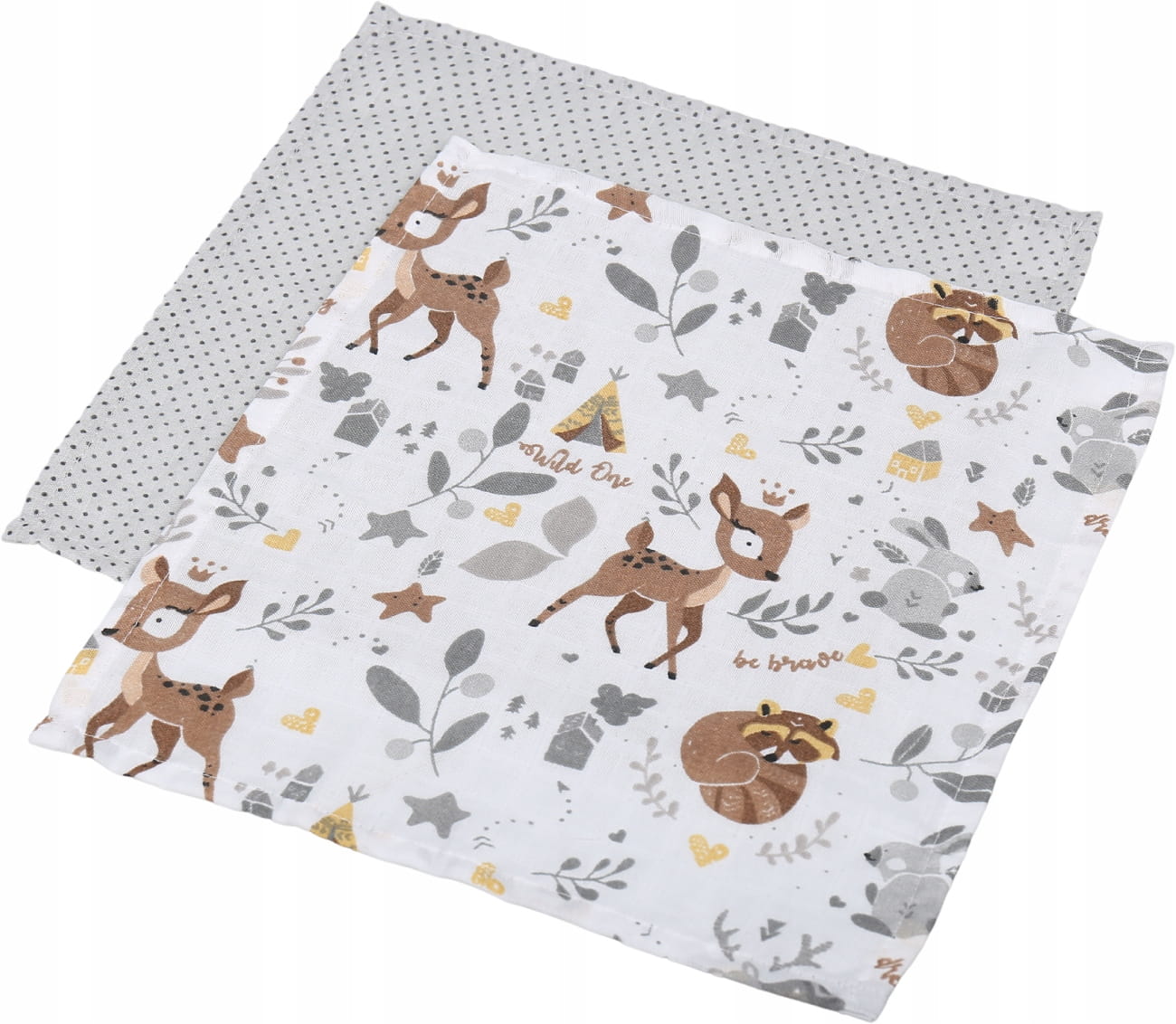 Babymam pieluszka muślinowa 30x30 bawełna 2szt.