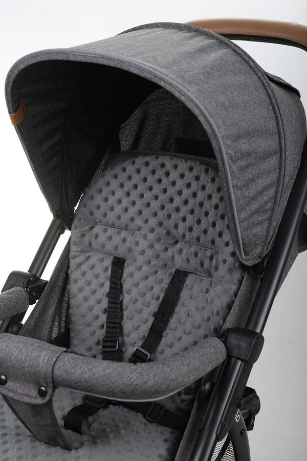 Wkładka do wózka spacerówki minky bawełna dwustronna Babymam - obrazek 6