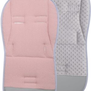 Babymam wkładka dwustronna do wózka spacerówki minky + wafel