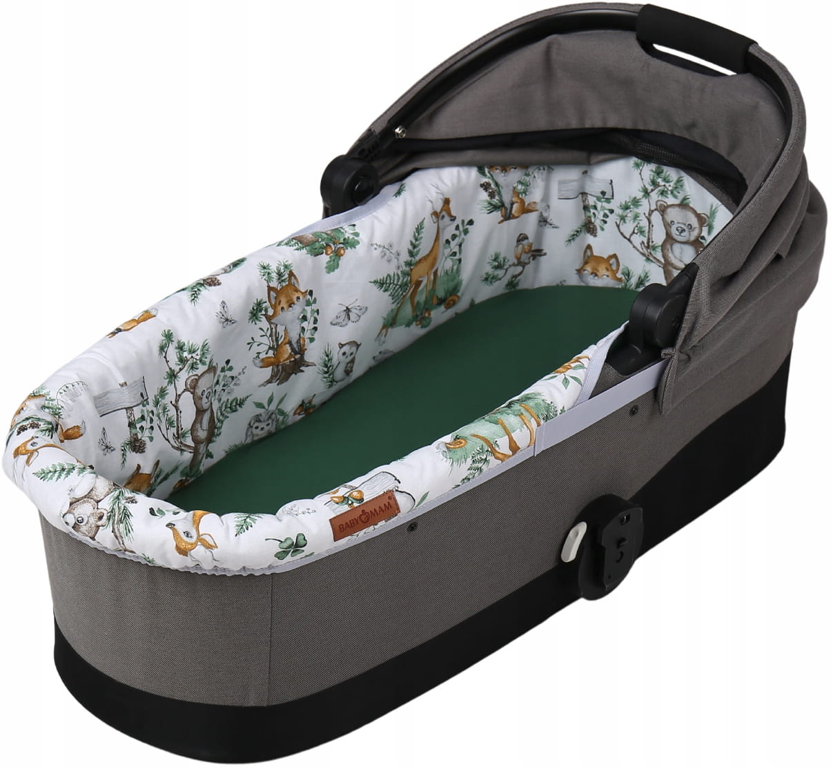 Babymam wkładka do gondoli wózka + prześcieradło