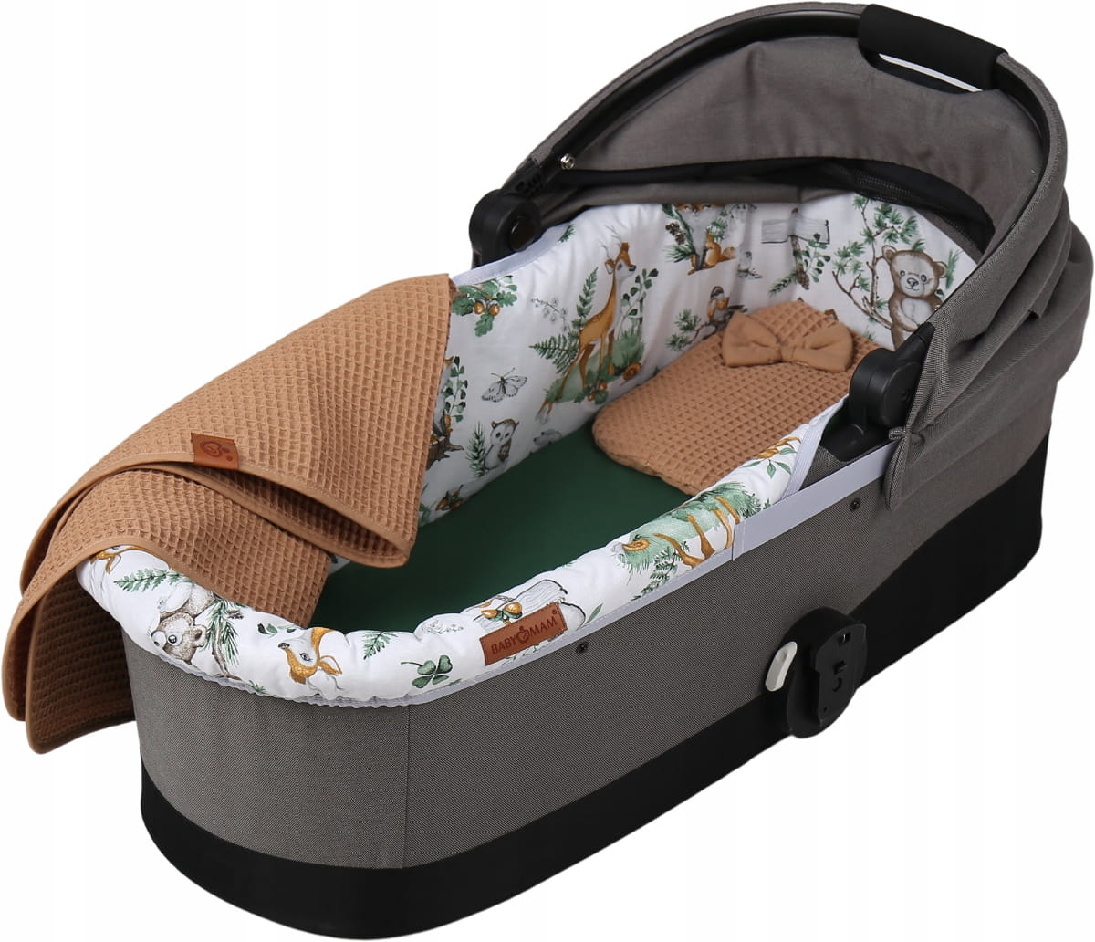 Babymam wkładka do gondoli wózka + prześcieradło - obrazek 3