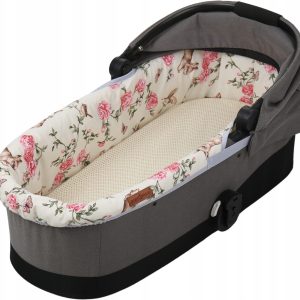 Babymam wkładka do gondoli wózka + prześcieradło