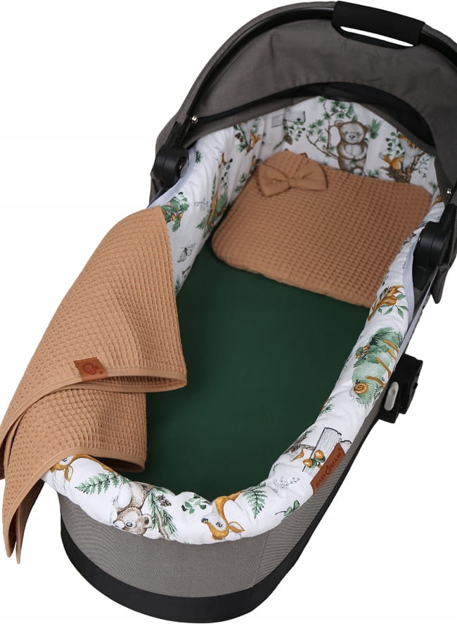 Babymam wkładka do gondoli wózka + prześcieradło - obrazek 7