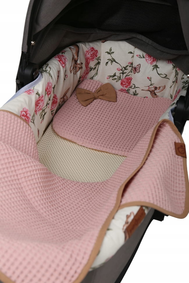 Babymam wkładka do gondoli wózka + prześcieradło - obrazek 4