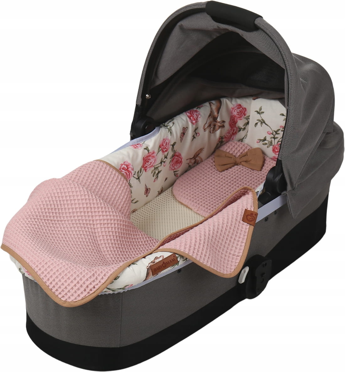 Babymam wkładka do gondoli wózka + prześcieradło - obrazek 5