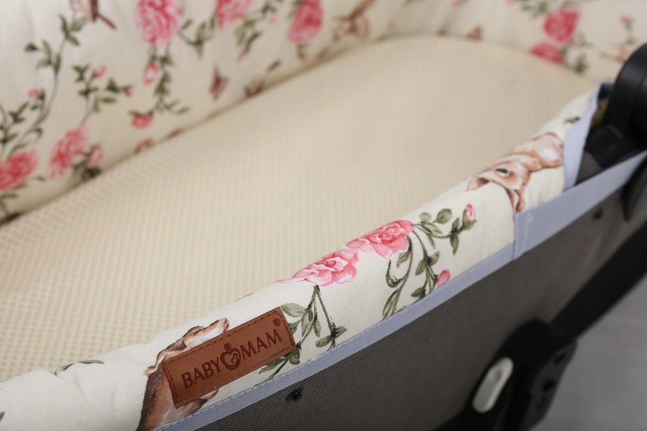 Babymam wkładka do gondoli wózka + prześcieradło - obrazek 6