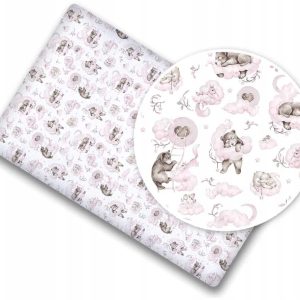 Prześcieradło 120x60 do łóżeczka bawełna materiałowe Babymam