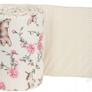 Babymam dwustronny ochraniacz 180x30 do łóżeczka