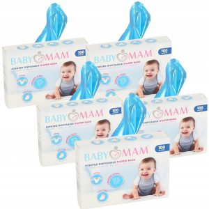 Pachnące woreczki na zużyte pieluszki Babymam 500szt 5pak