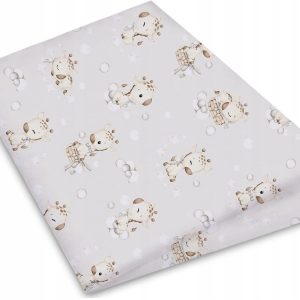 Babymam poszewka na poduszkę klin do łóżeczka 59x37 bawełna