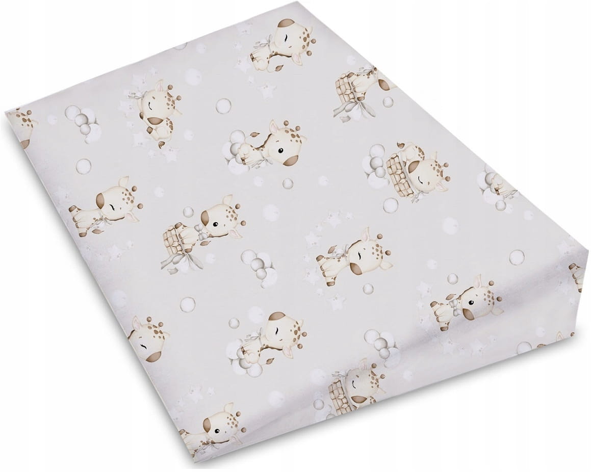 Babymam poszewka na poduszkę klin do łóżeczka 59x37 bawełna