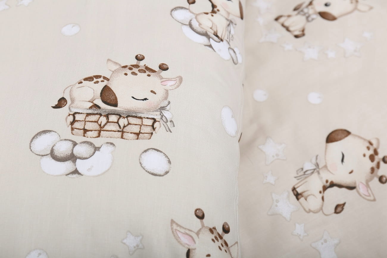 Babymam poszewka na poduszkę klin do łóżeczka 59x37 bawełna - obrazek 2