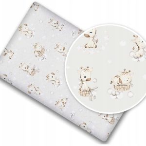 Prześcieradło bawełna materiałowe 140x70 Babymam
