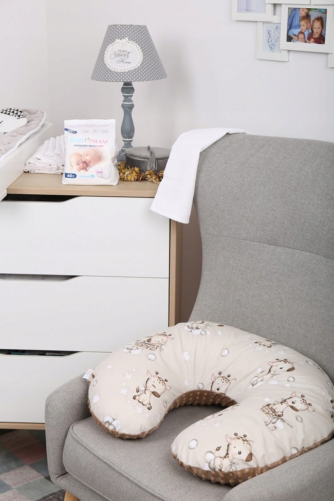 Babymam poszewka na rogal minky do karmienia xxl - obrazek 2