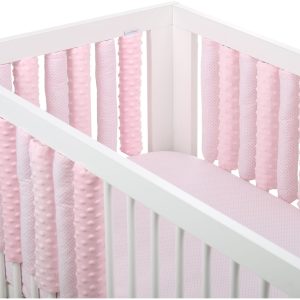 Babymam ochraniacz modułowy do łóżeczka minky 20el