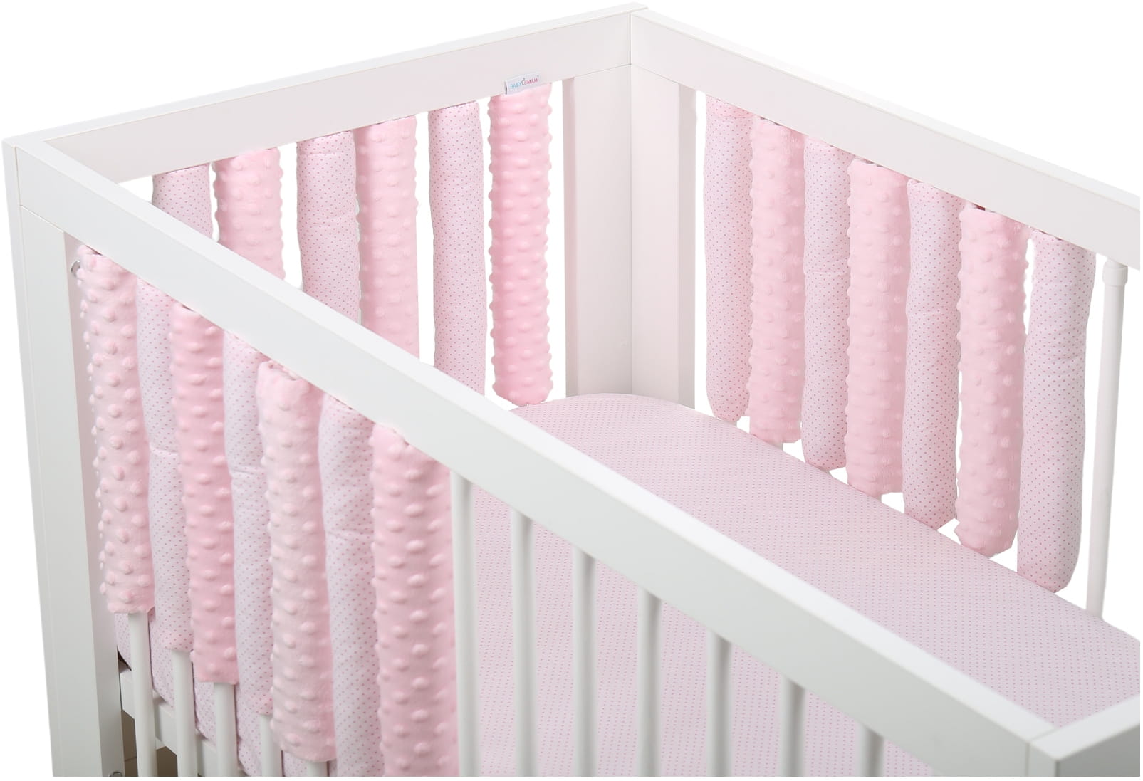 Babymam ochraniacz modułowy do łóżeczka minky 20el